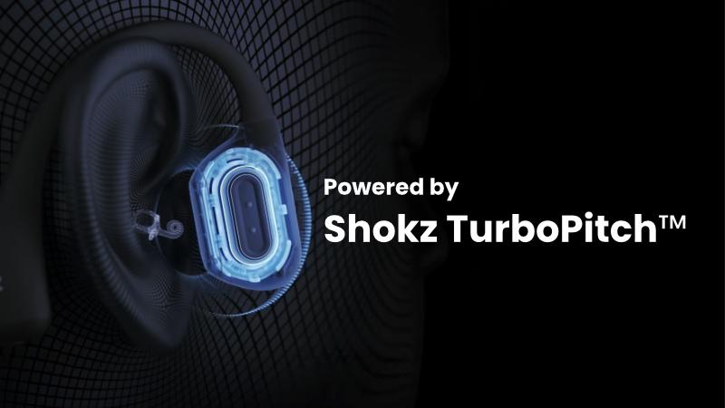 Công nghệ tai nghe truyền âm thanh qua xương Shokz TurboPitch™️